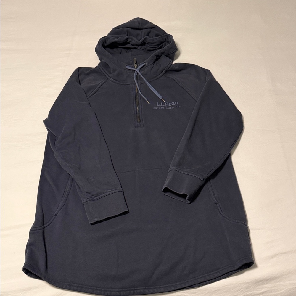 L.L. Bean Deep Blue Pullover Hoodie